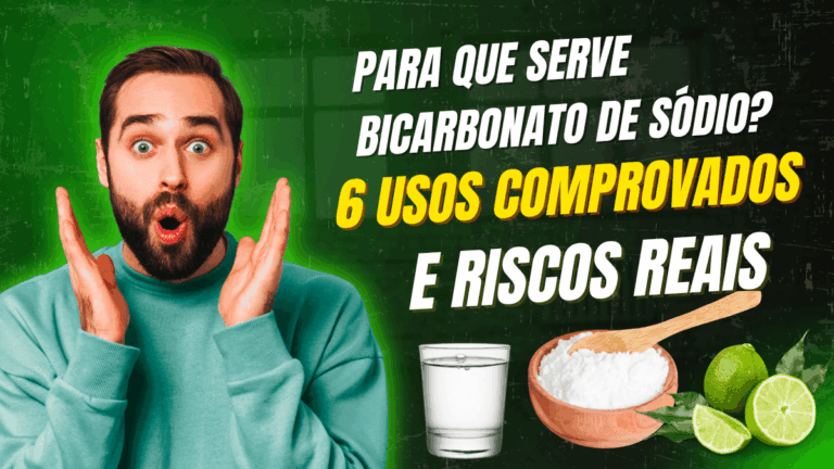 Para que serve bicarbonato de sódio? 6 Usos Comprovados e Riscos Reais